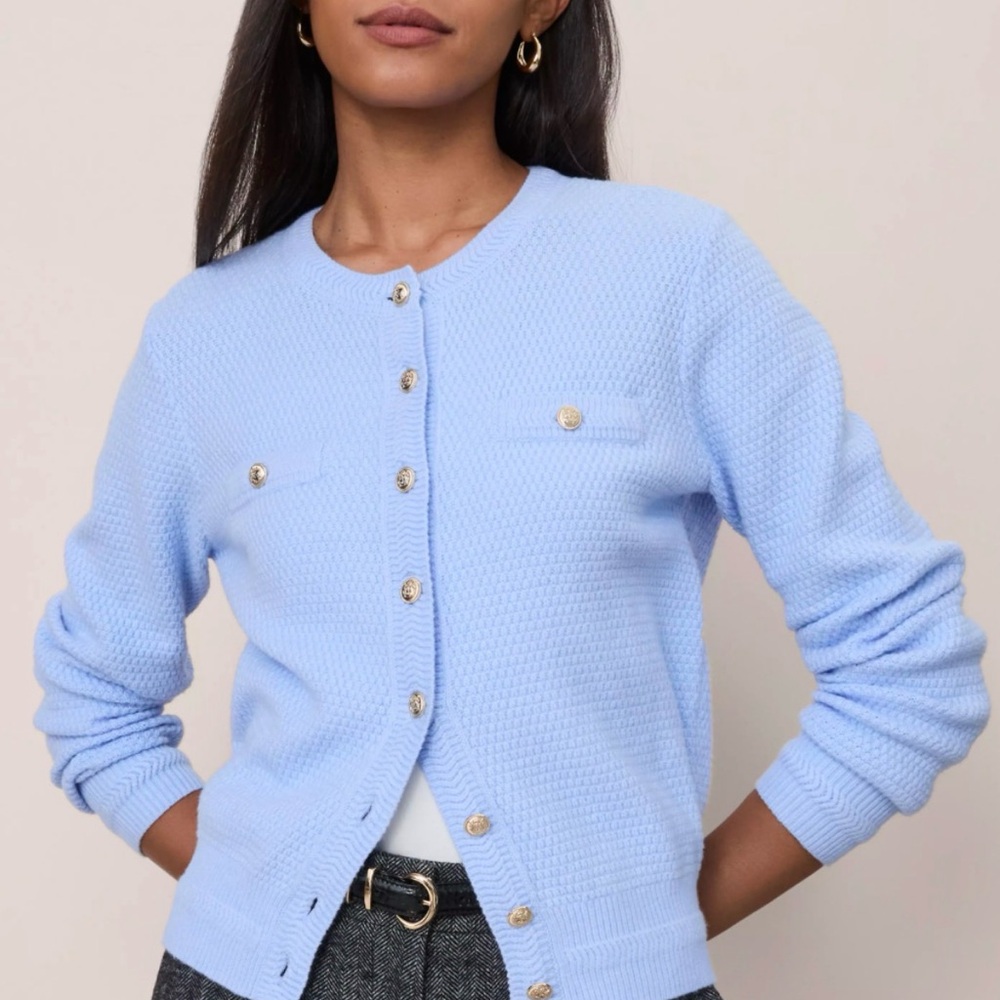 Ann Taylor Button-Up Cardigan